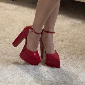 Steve Madden Red Women's Heels